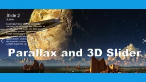 Responsive Parallax 3D slider using HTML CSS and jQuery With Swiper.js
