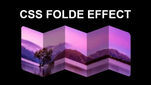 CSS Image Hover Folded Effect | Image Folded Effect on Hover using CSS