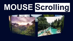 3D Image Gallery Scrolling with Mouse Wheel Scroll using HTML CSS and jQuery