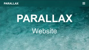 Create Parallax Website Using HTML CSS and Parallax.js