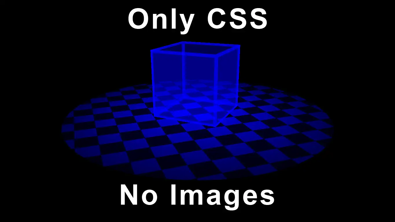 3D animated Object With 3D Background Using CSS3