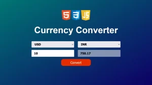 Build a Currency Converter in JavaScript