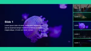 Responsive banner slider with parallax effect using SwiperJS
